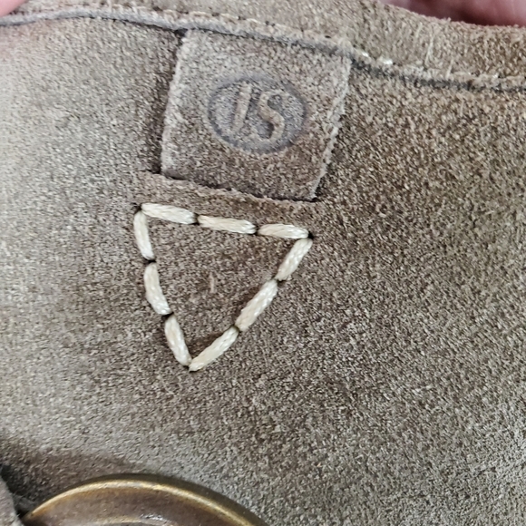 Josef Seibel Harness Sage Green Ankle Boots Size 39/8-8.5 Festival Cowgirl - Picture 11 of 16